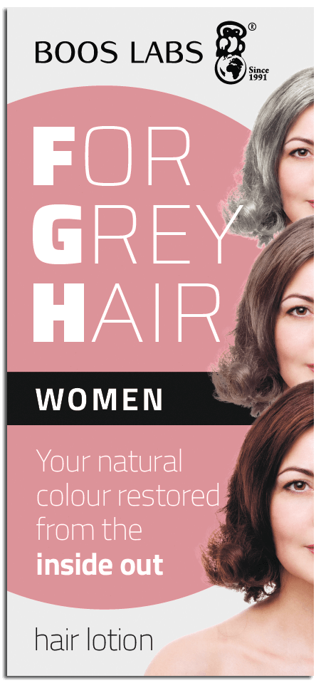 Stop Gray Hair | Reverse Gray Hair | Reparex Against Gray Hair |